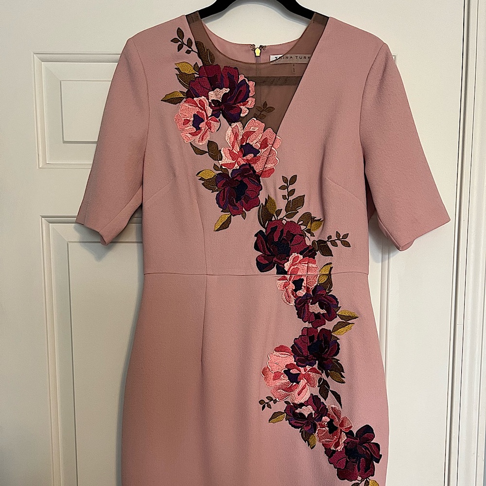 Trina Turk Knightly Dress Size 8 worn ONCE